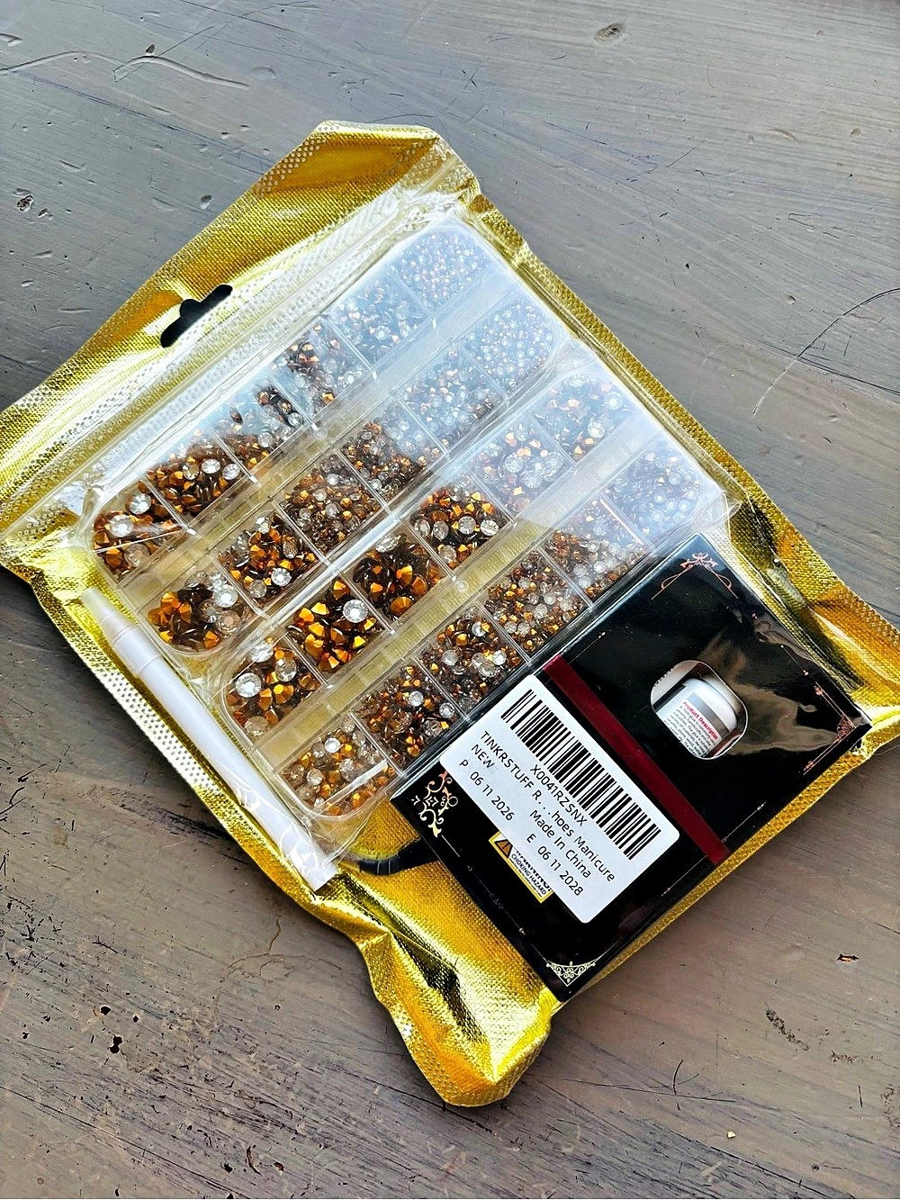 Bag repair kit Rhinestone Miniature Rhinestone Assortment Kit - Picture 2 of 4